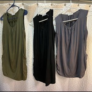 3 pack breast feeding/maternity tops